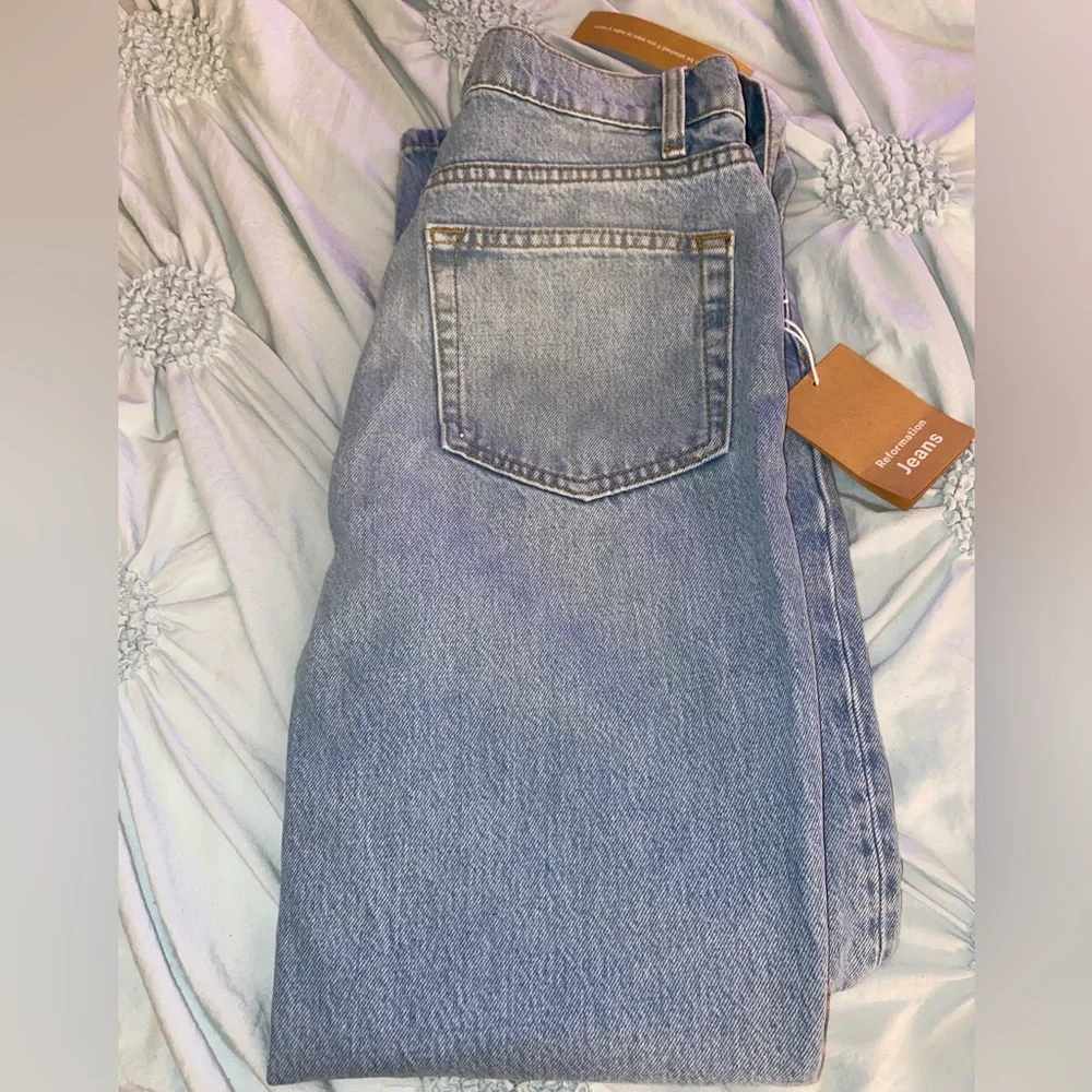 Cynthia High Rise Straight Jeans in the color “Tahoe” - Picture 7 of 7